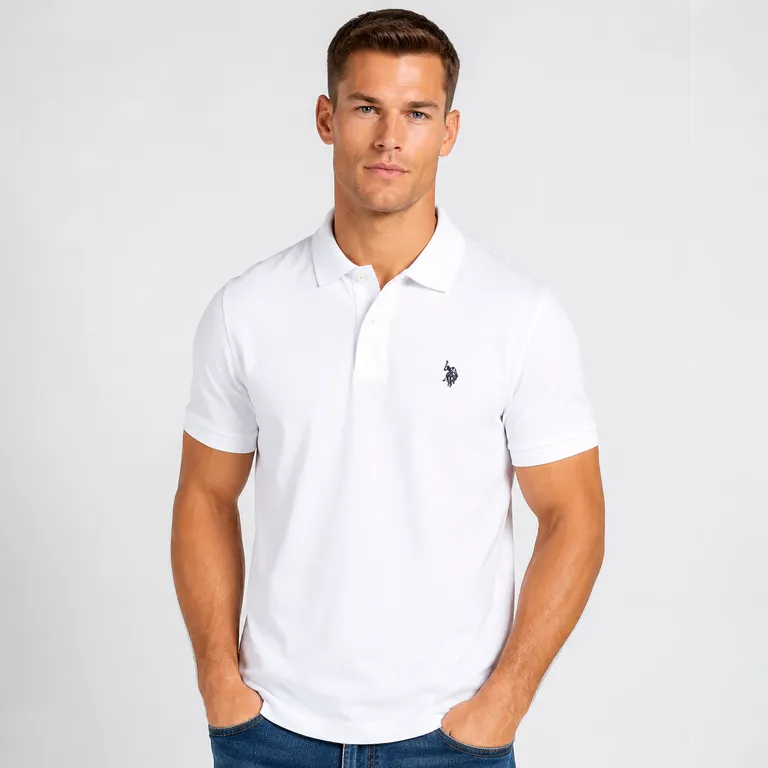 Polera Polo Manga Corta Hombre