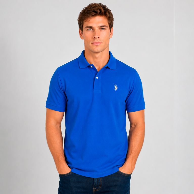 Polera Polo Manga Corta Hombre