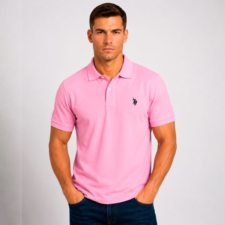 Polera Polo Manga Corta Hombre