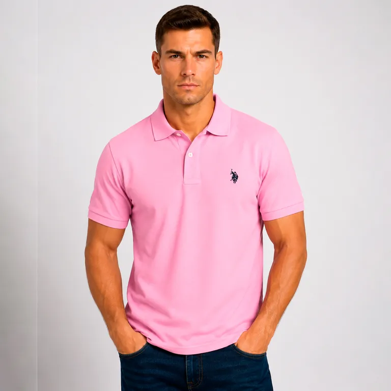 Polera Polo Manga Corta Hombre