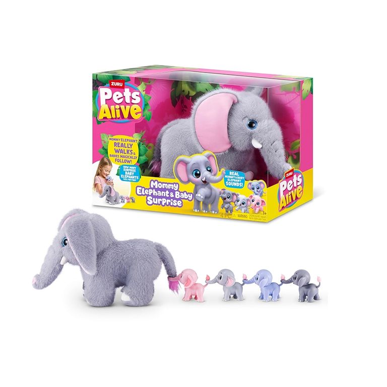 Mama Elephant Baby Surprise