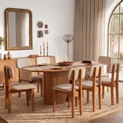 ALAIA HOME - Comedor Yasmín 2 00 8 Sillas