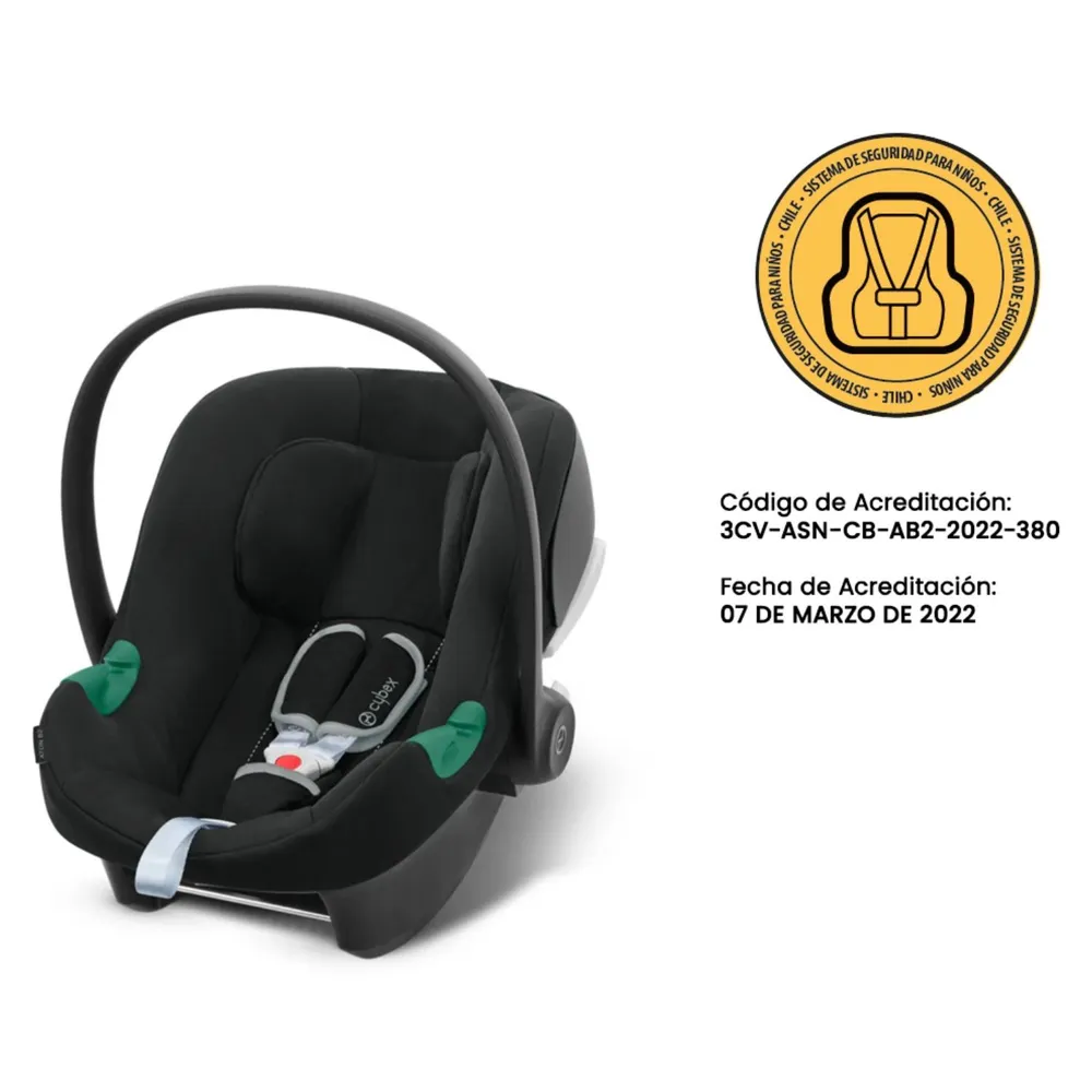 Cybex Melio Carbon Moon Black + Aton B2 + Base, foto 2