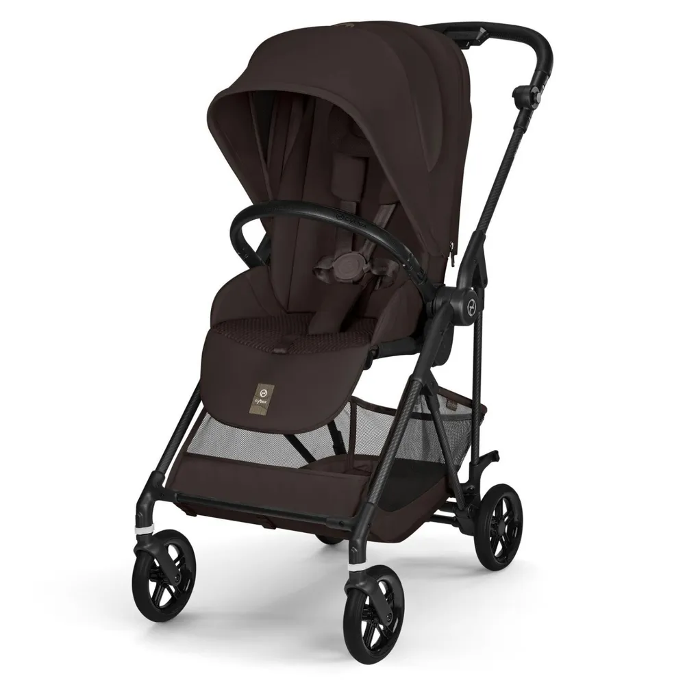 Cybex Melio Carbon Choco Brown + Aton B2 + Base, foto 3