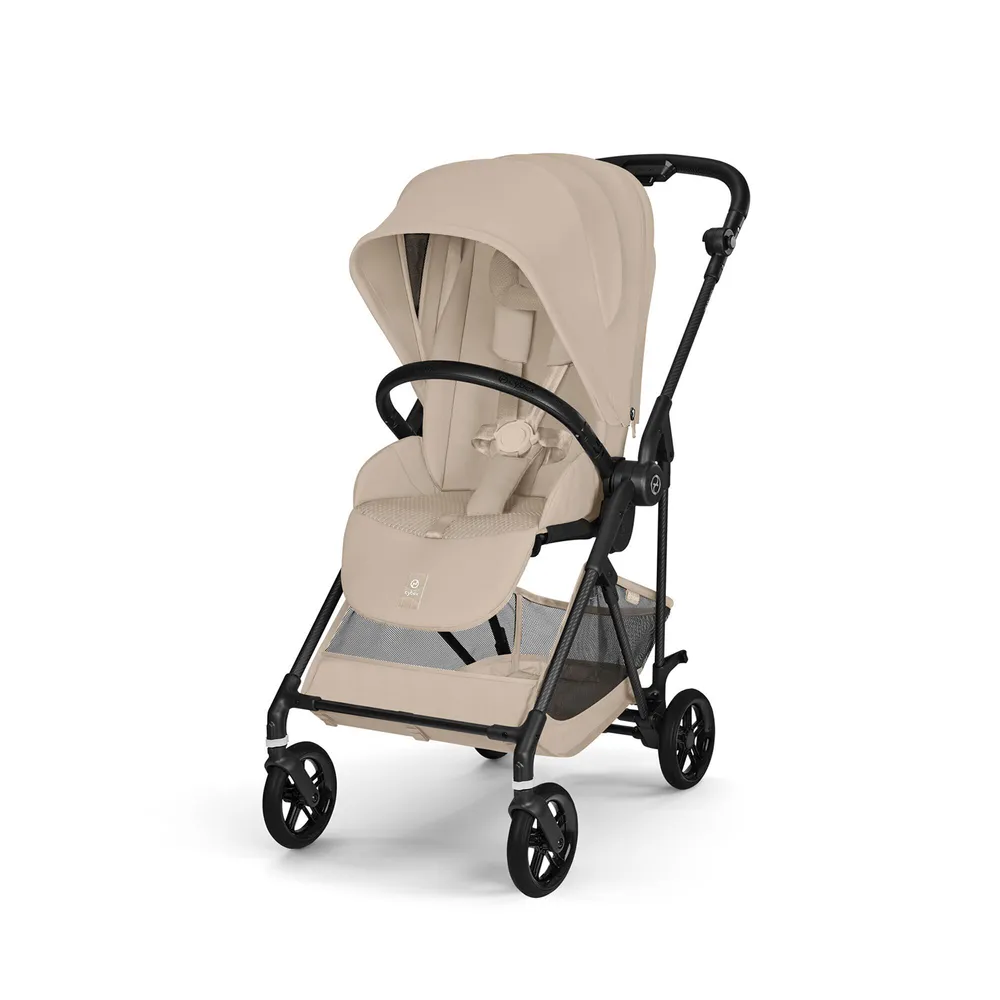 Cybex Melio Carbon Almond Beige + Aton B2 + Base, foto 3