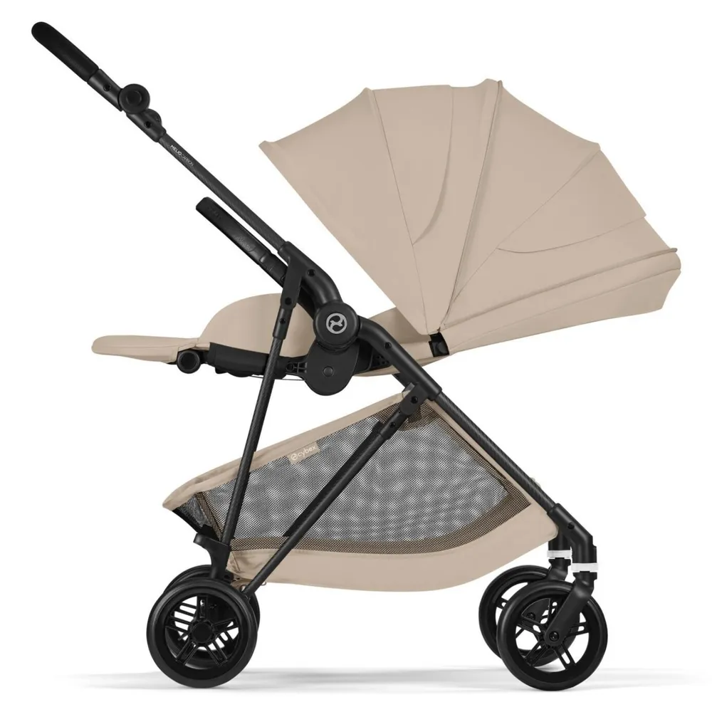 Cybex Melio Carbon Almond Beige + Aton B2 + Base, foto 7