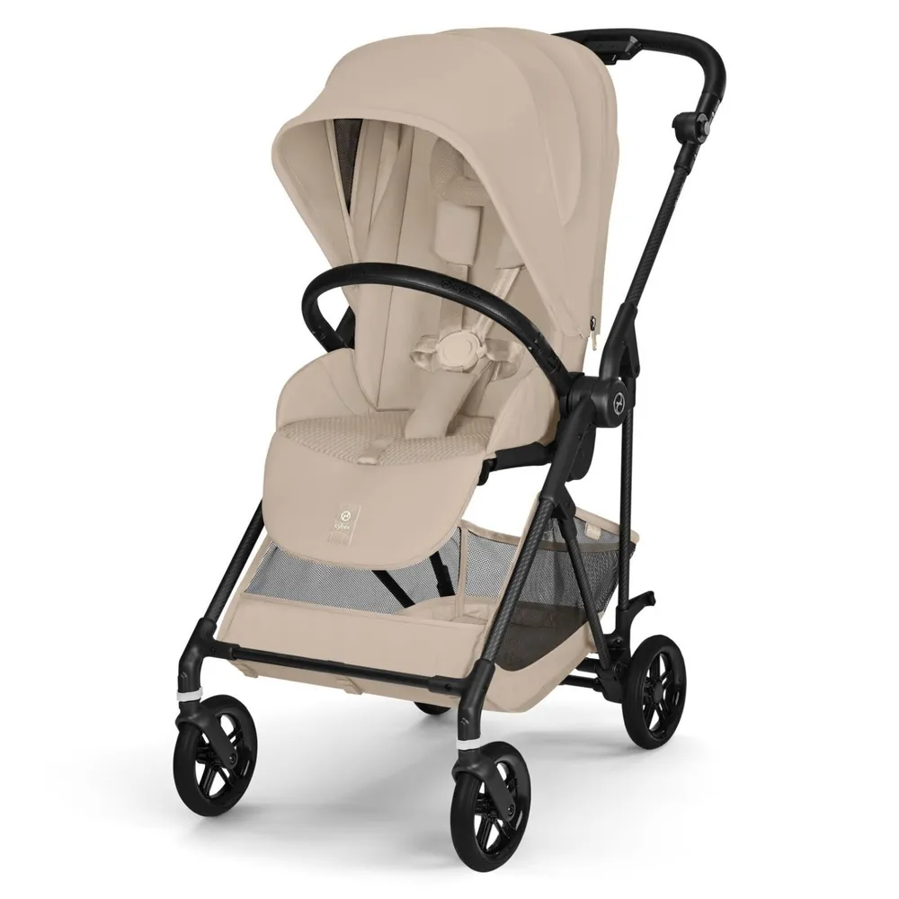 Cybex Melio Carbon Almond Beige + Aton S2 + Base, foto 4