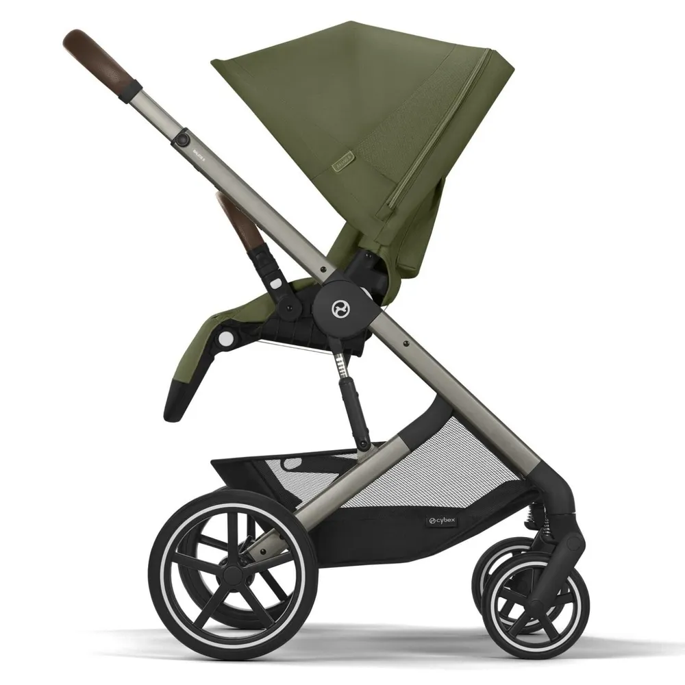 Cybex Balios S Lux Taupe Moss Green + Aton B2 + Base, foto 5