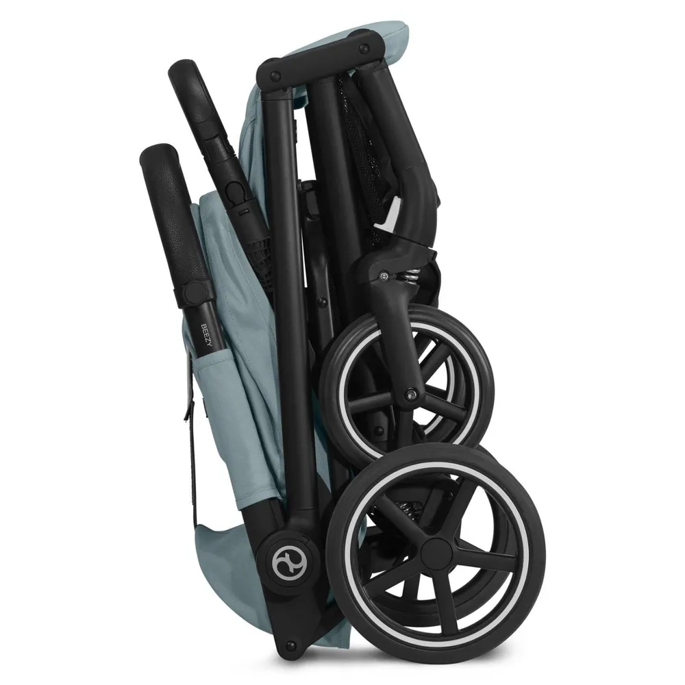 Cybex Beezy Black Stormy Blue + Aton B2 + Base, foto 5