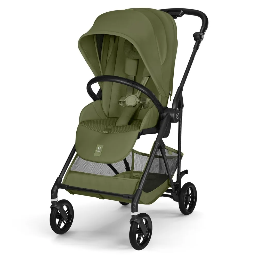Cybex Melio Carbon Moss Green + Aton S2 + Base, foto 3