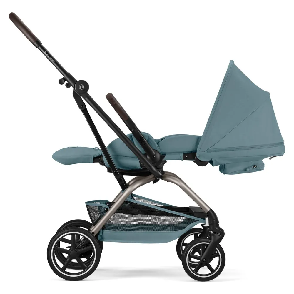 Cybex Eezy S Twist+ Taupe Stormy Blue, foto 4