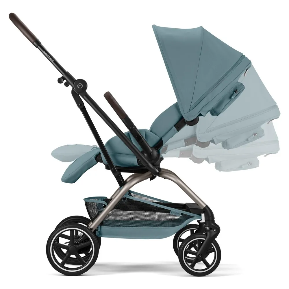 Cybex Eezy S Twist+ Taupe Stormy Blue, foto 5