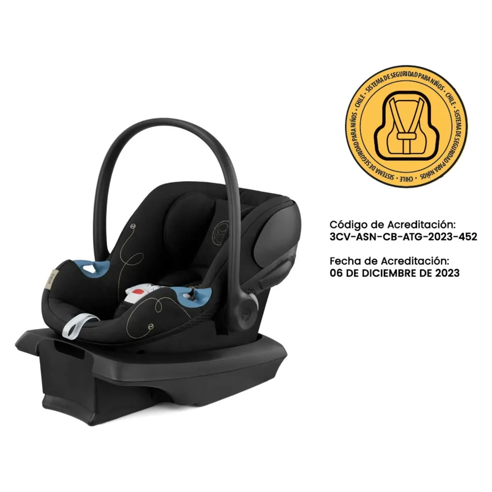 Cybex Balios S Lux Taupe Moss Green + Aton G + Base, foto 2