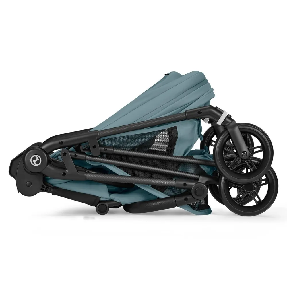 Cybex Melio Carbon Stormy Blue + Aton B2 + Base, foto 6