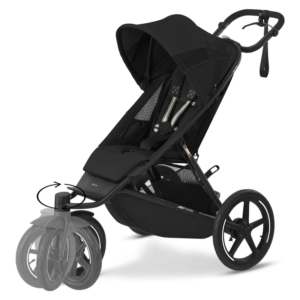 Cybex Avi Spin Moon Black, foto 4