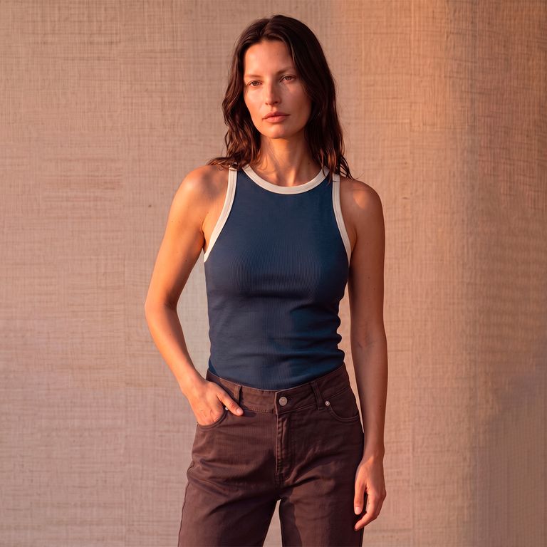 OCHI AND CO Polera Halter Mujer