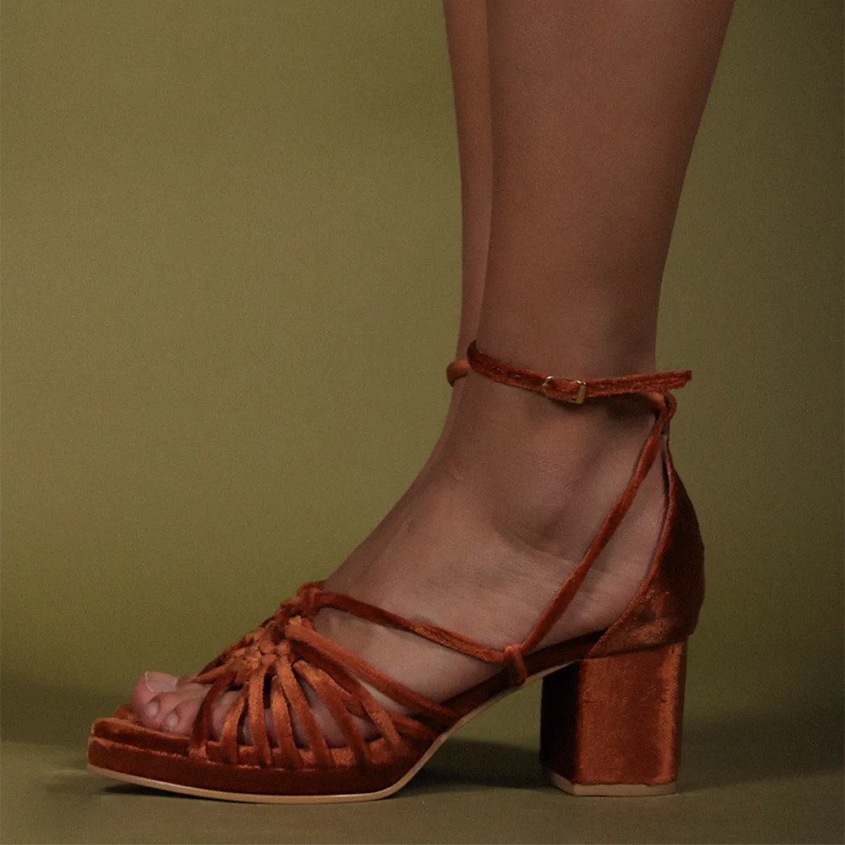 ROCA - Zapato Formal Mujer Naranjo Roca
