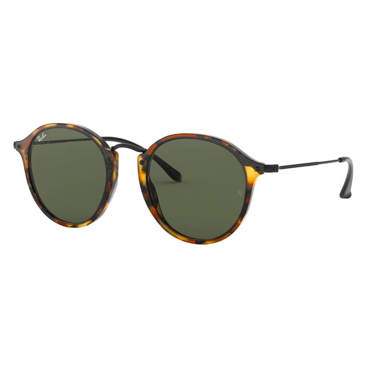 RAY BAN - Lentes de Sol Round Fleck Havana