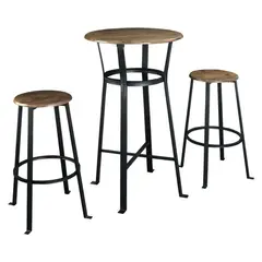 IDETEX - Set Mesas Red 2 Pisos Murray