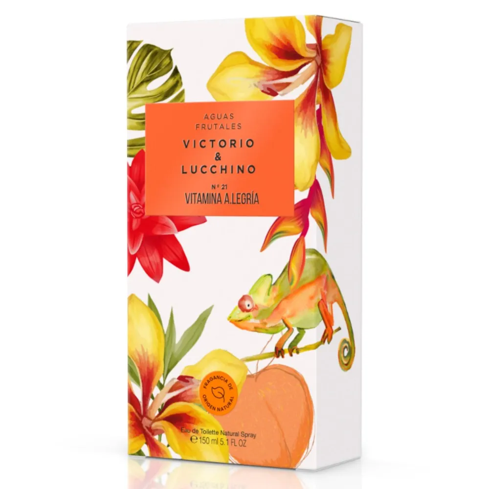 Perfume Mujer Aguas Frutales V&L Nº21 Vitamina A.Legria Eau de Toilette 150 ml, foto 3