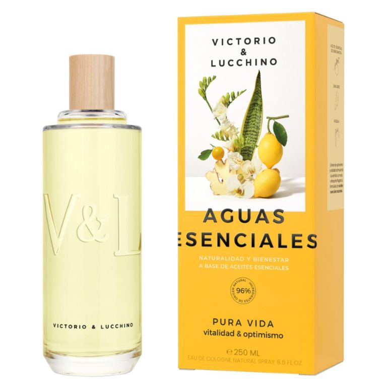 Perfume Mujer V&L Aguas Esenciales Pura Vida Eau de Cologne 250 ml