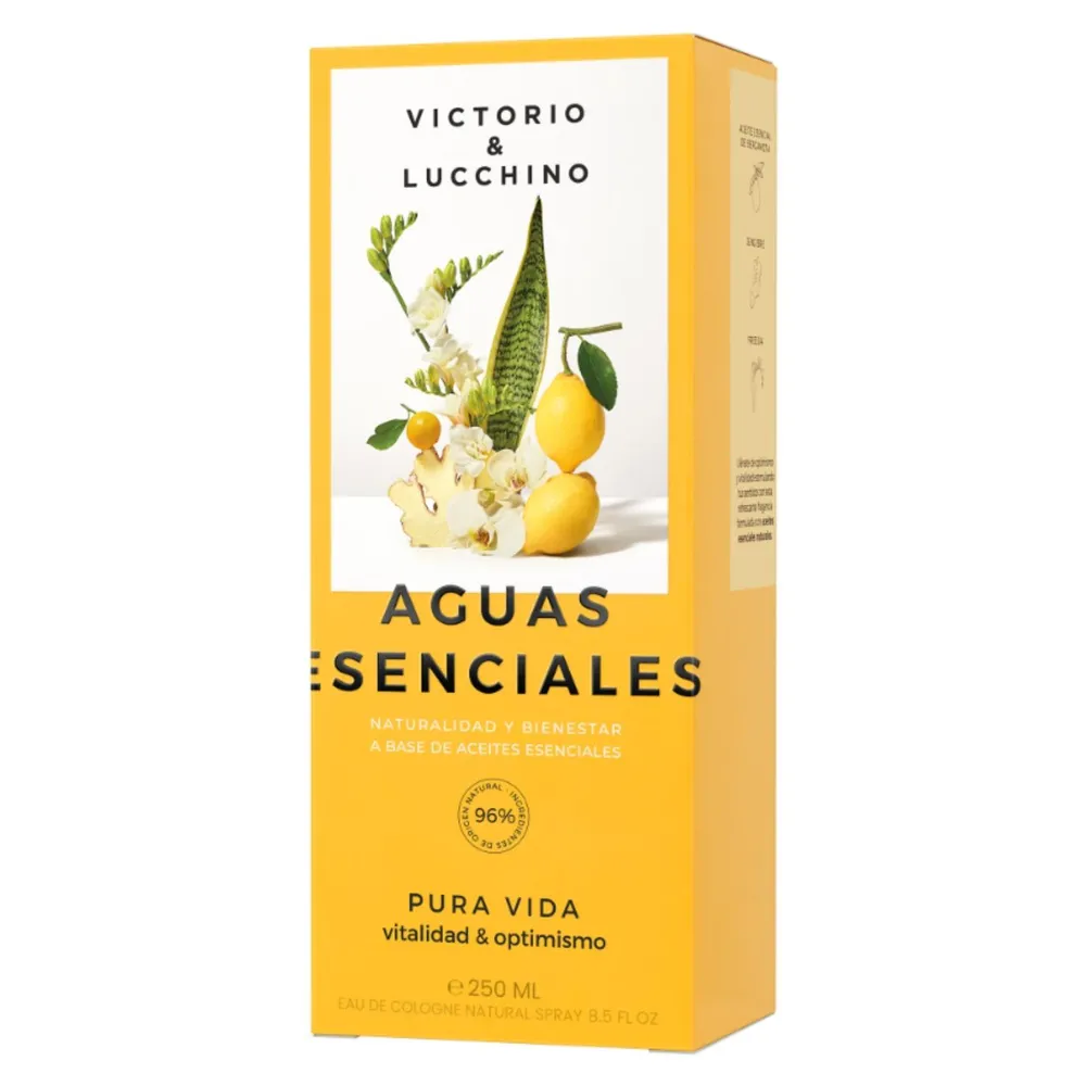 Victorio & Lucchino Aguas Esenciales Pura Vida EDC 250 ml, foto 4