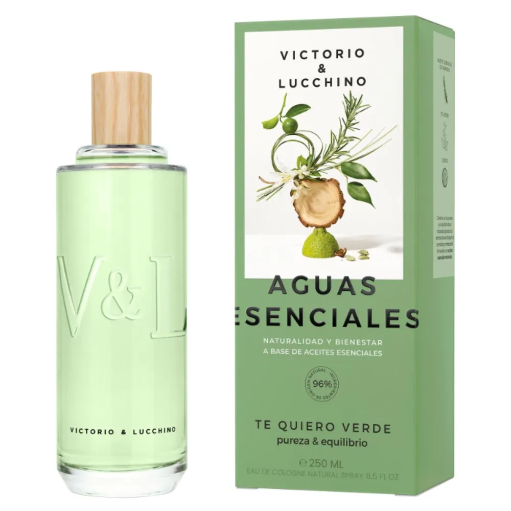 Victorio & Lucchino Aguas Esenciales Te Quiero Verde EDC 250 ml, foto 2