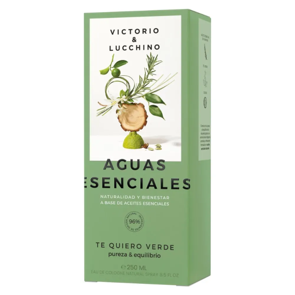 Victorio & Lucchino Aguas Esenciales Te Quiero Verde EDC 250 ml, foto 3