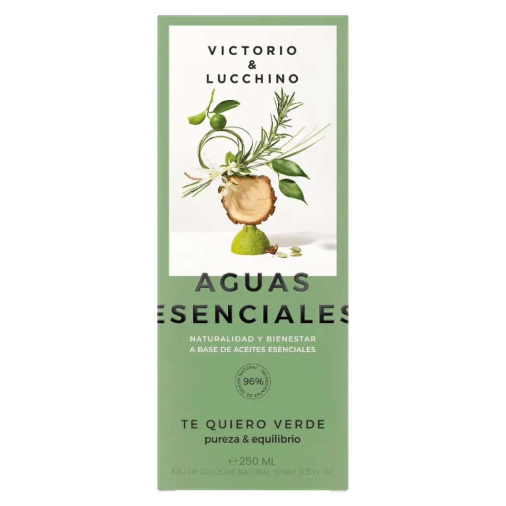Victorio & Lucchino Aguas Esenciales Te Quiero Verde EDC 250 ml, foto 4