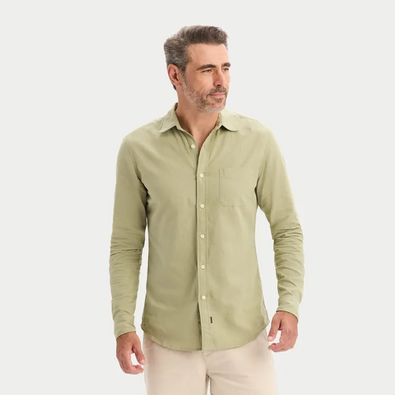 Camisa Manga Larga Hombre