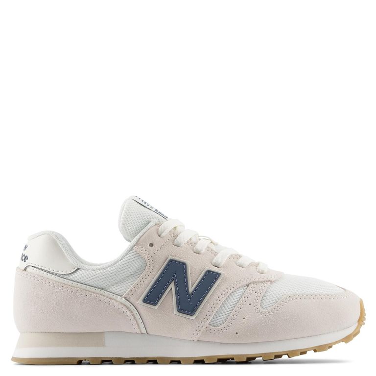 373 Zapatilla Urbana Mujer Cuero Beige