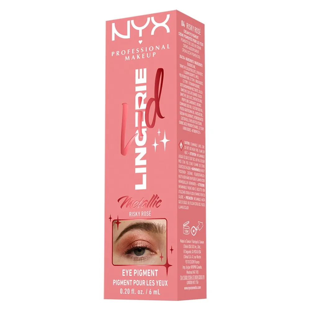 Nyx Professional Makeup Lid Lingerie Risky Rose, foto 2