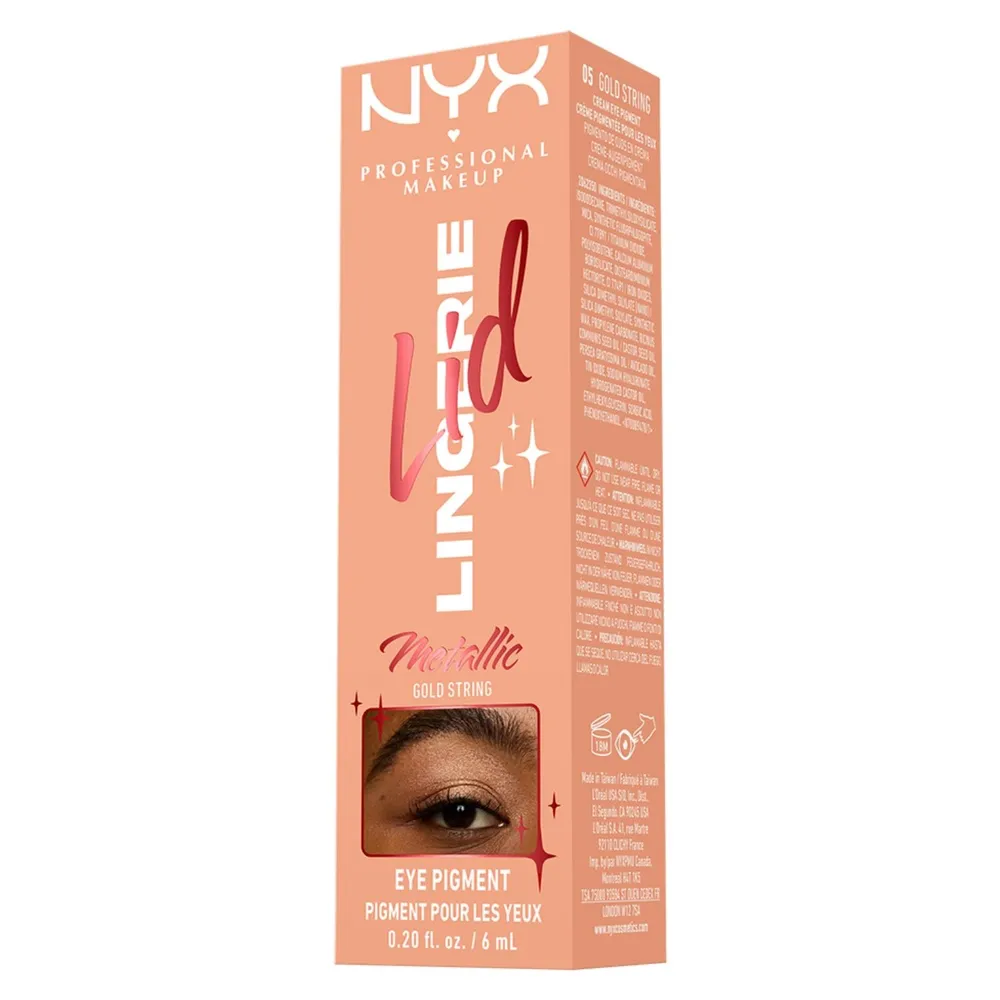 Nyx Professional Makeup Lid Lingerie Gold String, foto 2