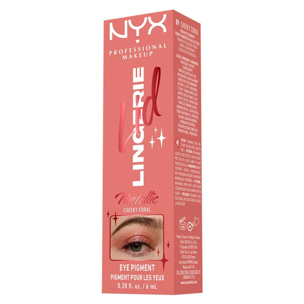 Nyx Professional Makeup Lid Lingerie Cheeky Coral, foto 2