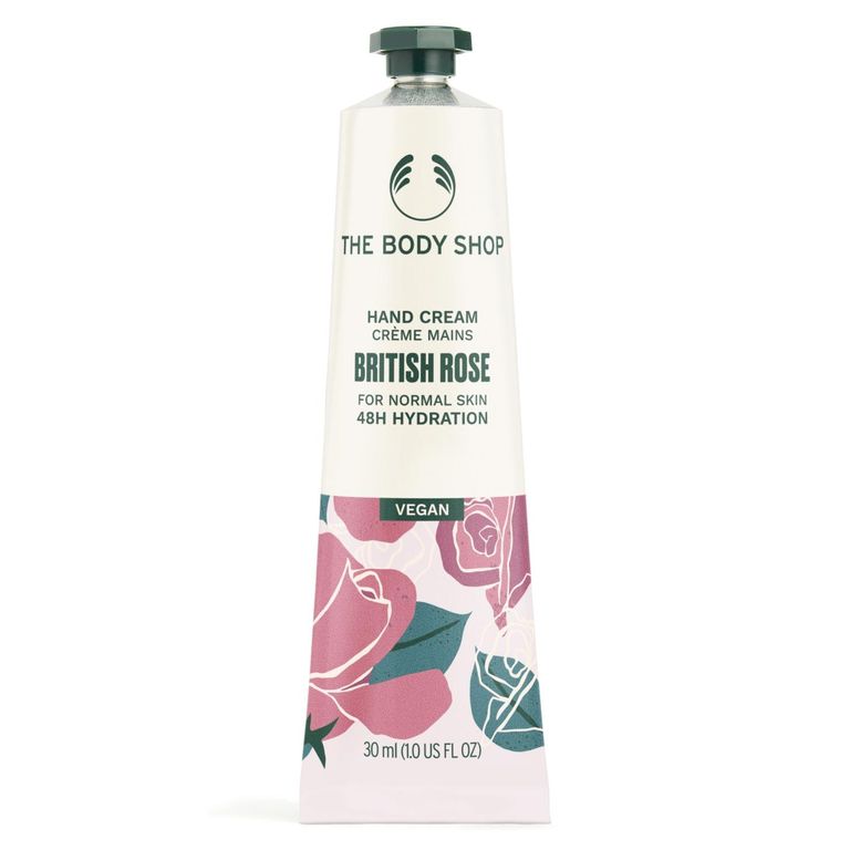 Crema De Manos Rosa Británica
