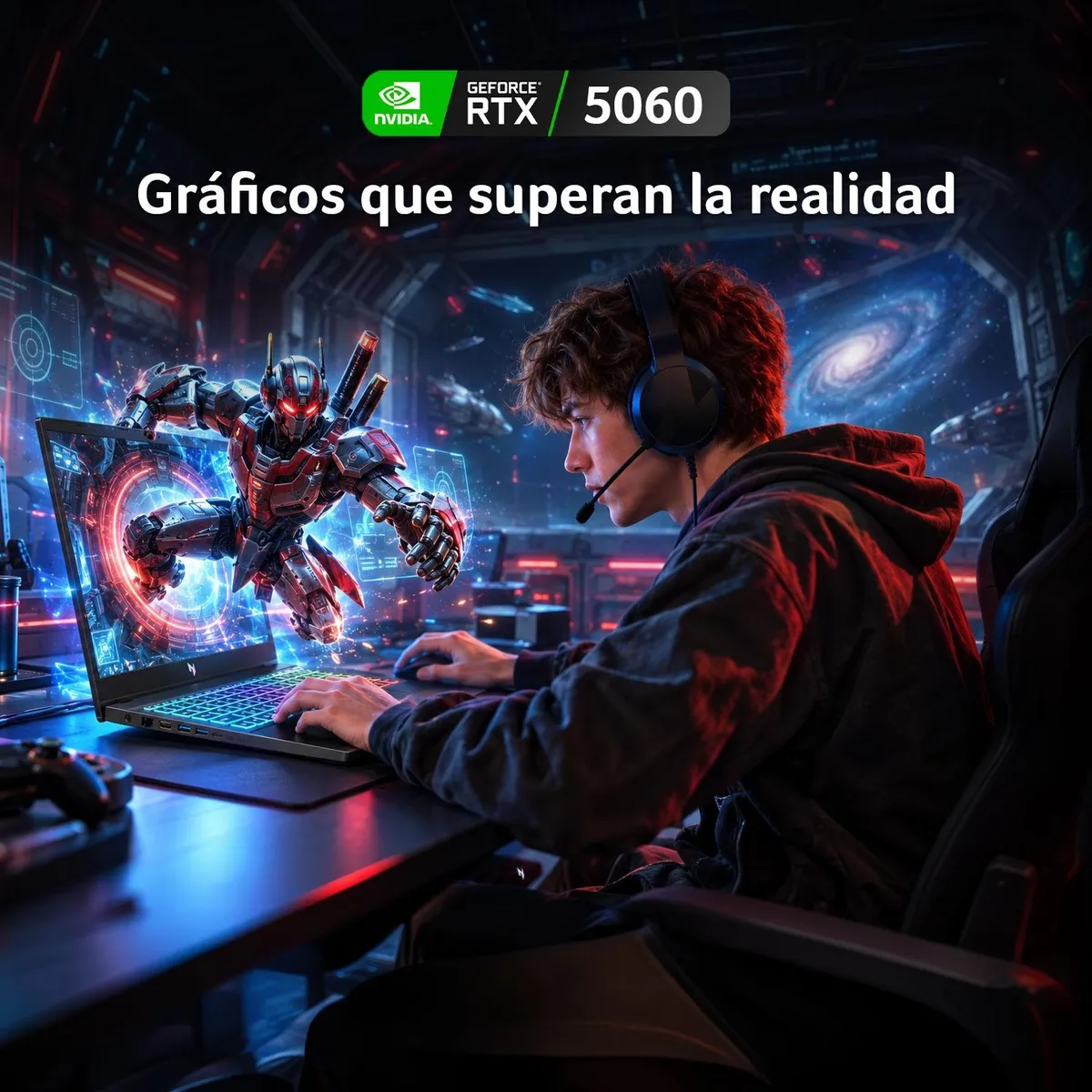 ACER - Notebook Gamer 15 Ryzen7/16GB/512GB/RTX5060 Acer