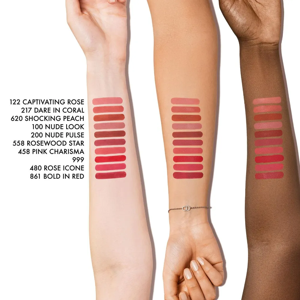 Rouge Dior On Stage Ink Blur Matte 100 Nude Look, foto 6