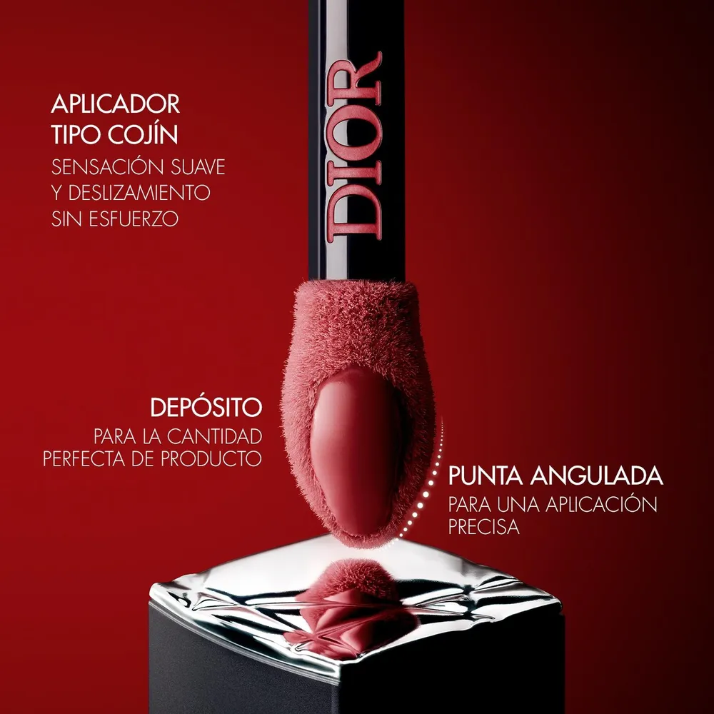 Rouge Dior On Stage Ink Blur Matte 100 Nude Look, foto 8