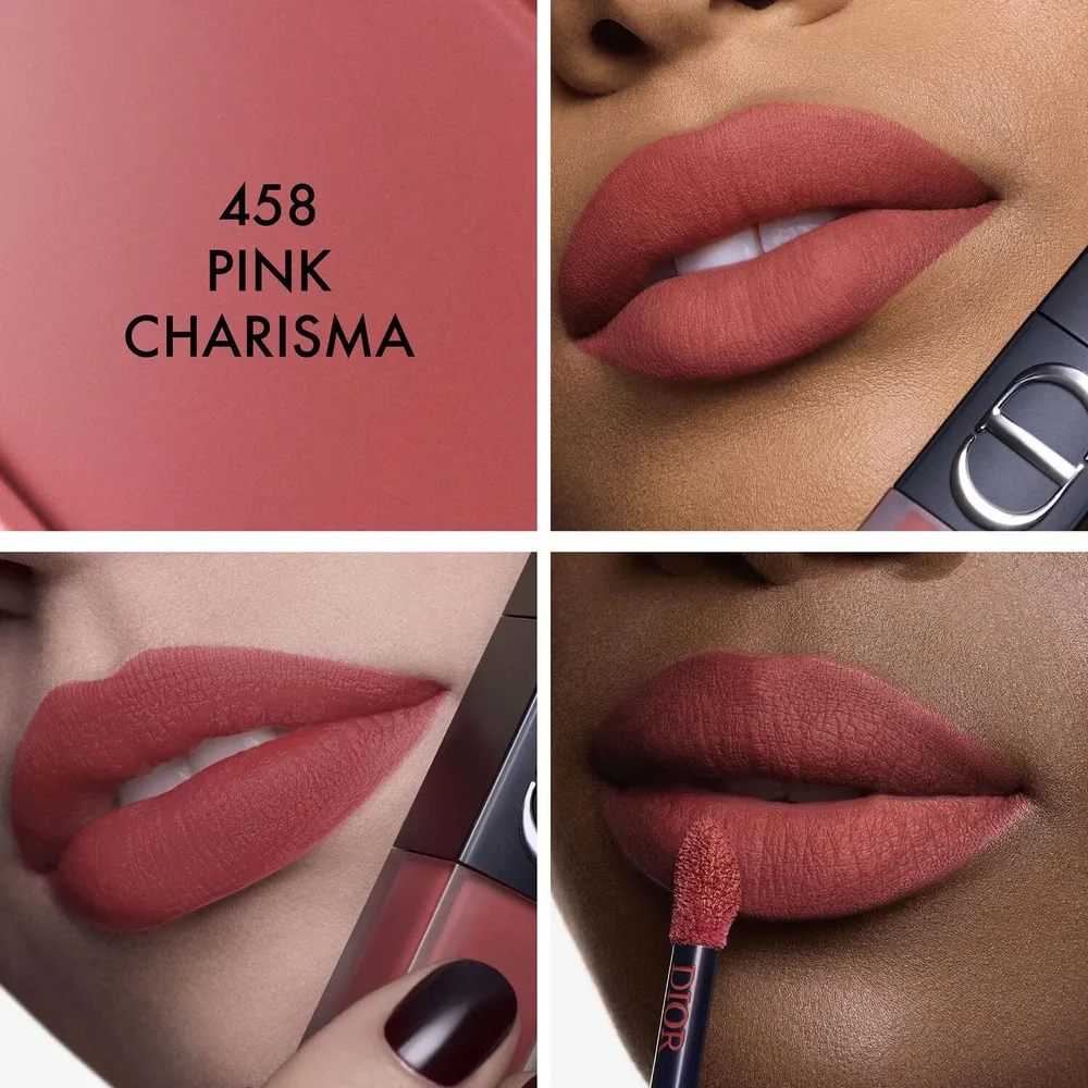 Rouge Dior On Stage Ink Blur Matte 458 Pink Charisma, foto 4