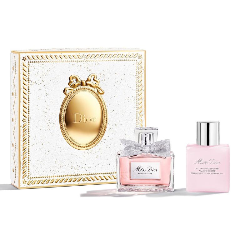 Cofre Miss Dior Eau De Parfum 50 Ml Y Leche Corporal 75Ml - Edición Limitada