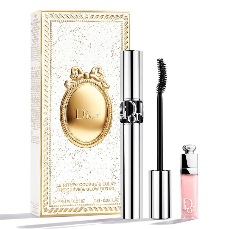 Cofre Diorshow Máscara De Pestañas Volumen Y Minibrillo De Labios Repulpante - Edición Limitada