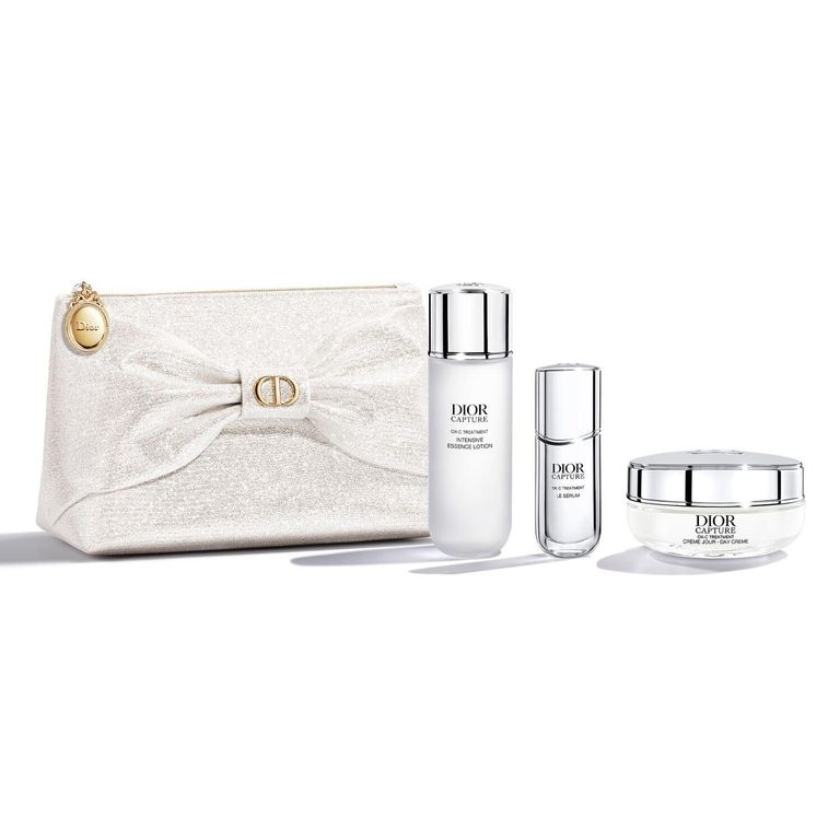 Dior Capture Ritual Corrección Antiedad De Alto Rendimiento - Loción, Sérum Y Crema De Día - Edición Limitada