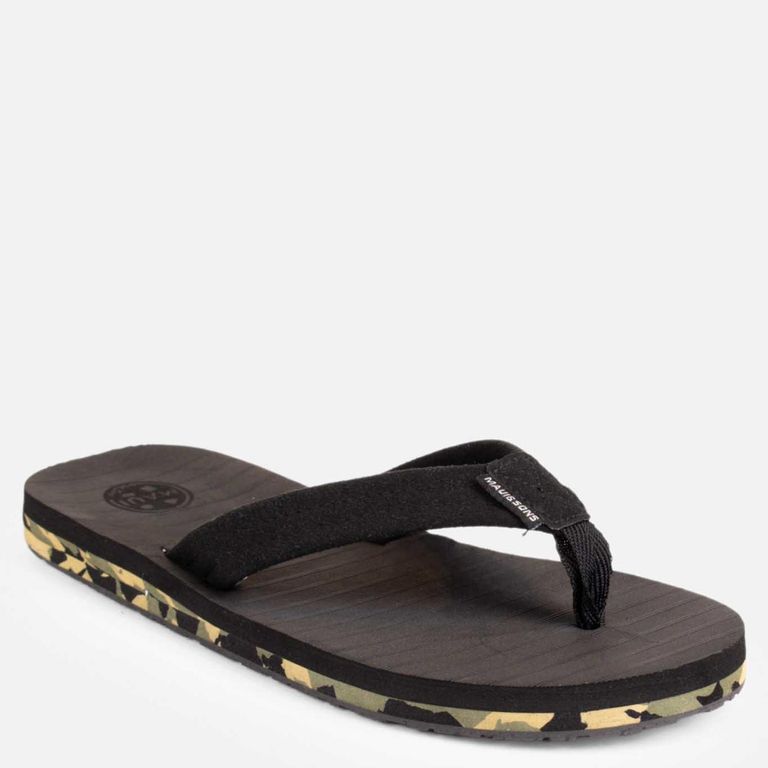 Sandalia Hombre Negro