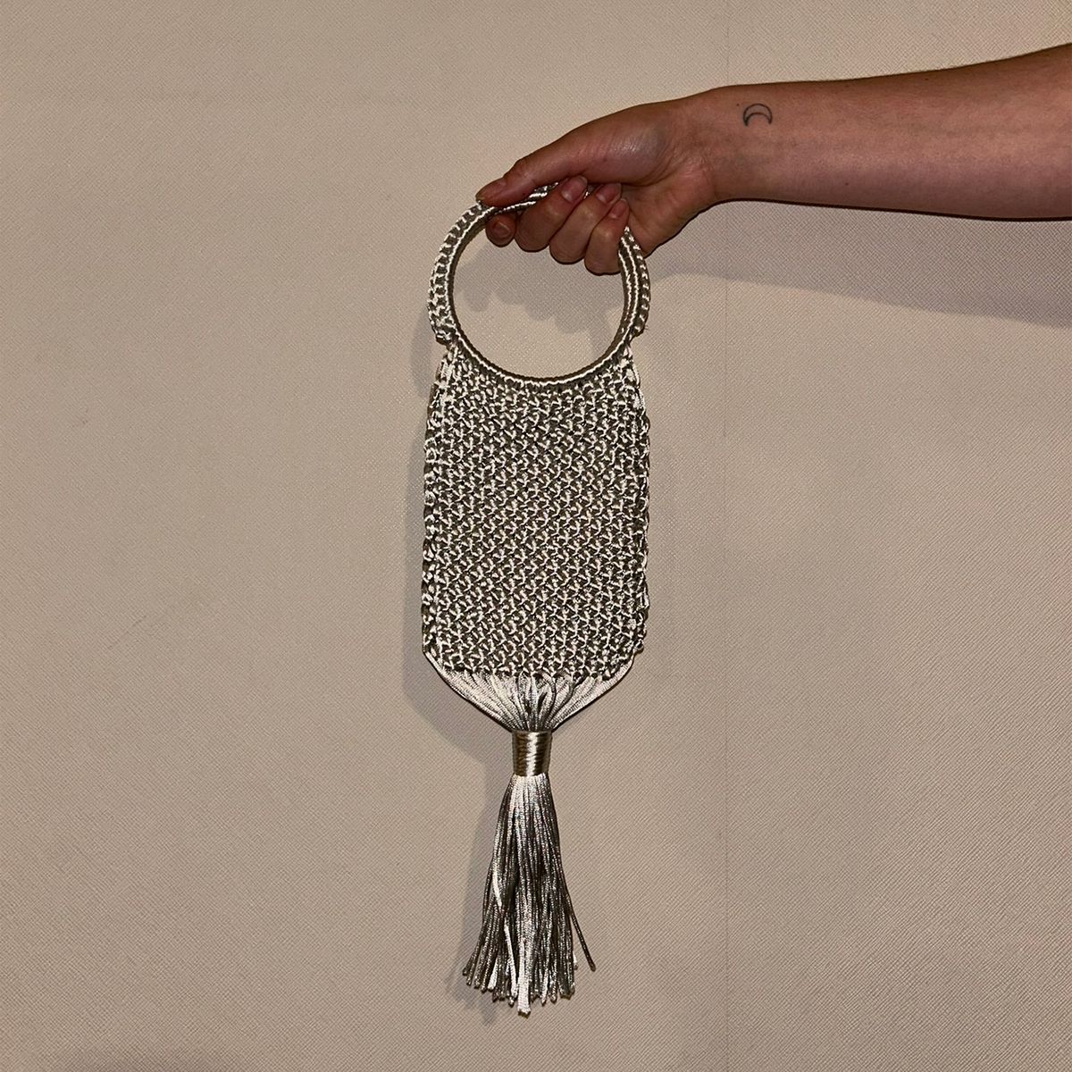 LIMA BAGS - Cartera Hecha En Macrame Mujer Lima Bags