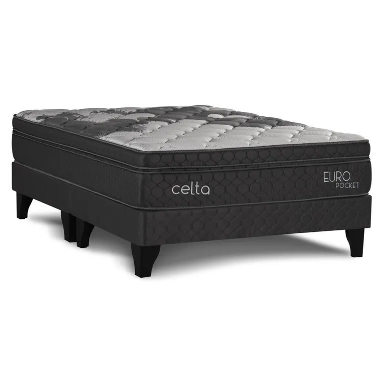 Cama Europea Euro Pocket 2 Plazas