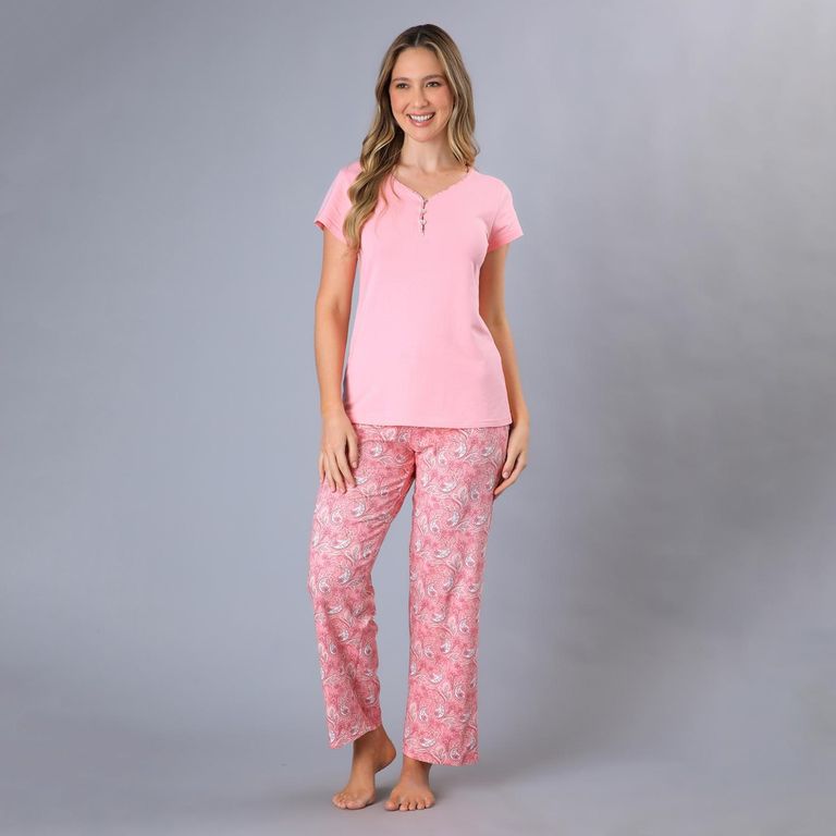 Pijama Algodón Mujer