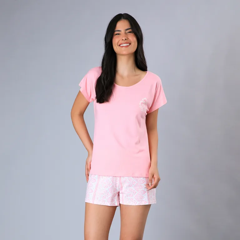 Pijama Algodón Mujer