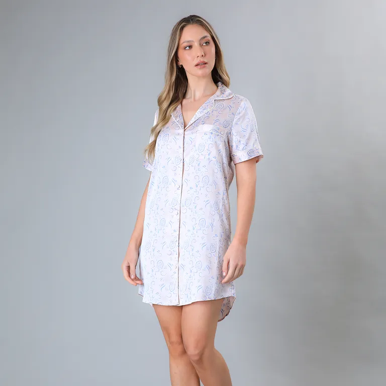 Camisa De Dormir Mujer