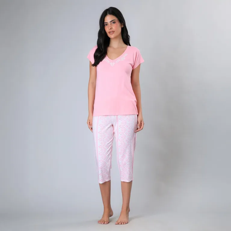 Pijama Algodón Mujer