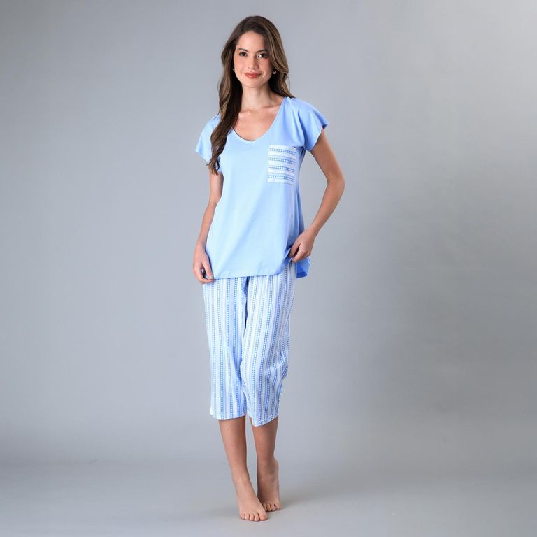 Pijama Algodón Mujer